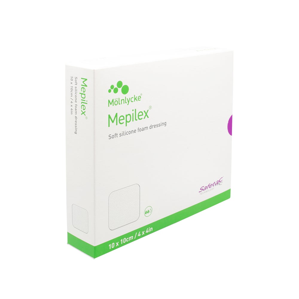 Mepilex 10x10 Cm Schaumverband 5 St