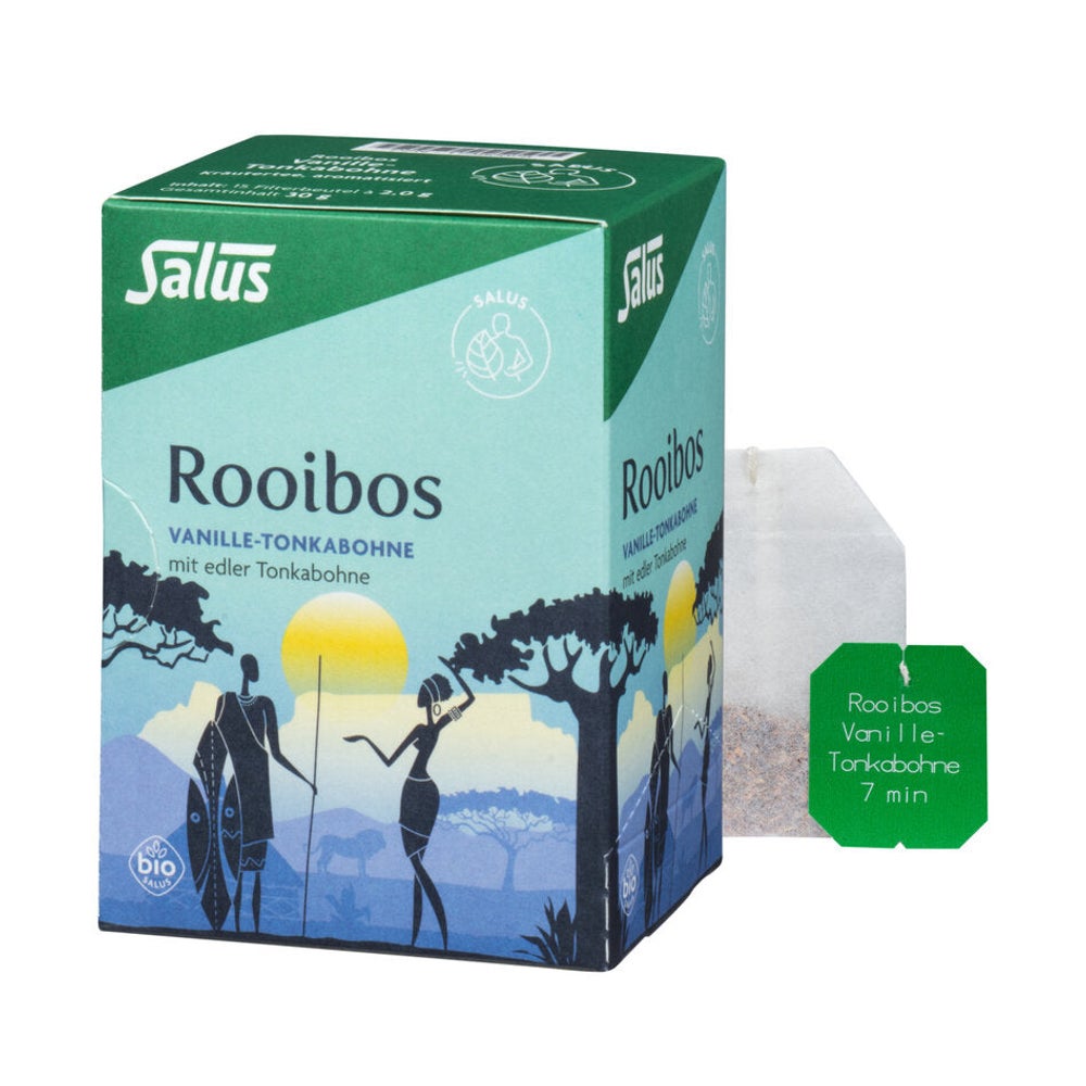 Rooibos Tee Vanille-tonkabohne Kräutert.bio Salus 15 St