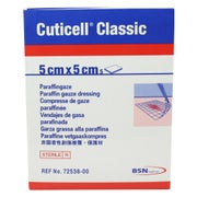 Cuticell Classic Wundgaze 5x5 cm 5 St