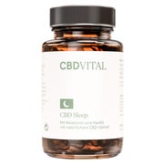 Produktabbildung: CBD VITAL CBD Sleep Kapseln zum Einschlafen mit Melatonin 60 St