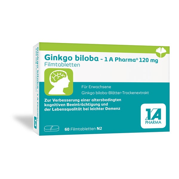 1 A Pharma Ginkgo biloba 120 mg 60 St