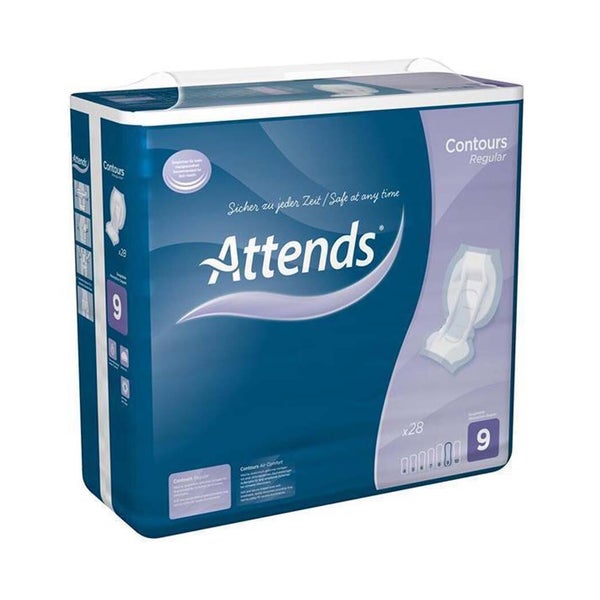 Attends Contours Regular 9 Vorlagen 4X28 St
