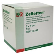 Produktabbildung: Lohmann & Rauscher Zelletten Rolle in Spenderbox 5 x 4 cm 300 Stück 300 St