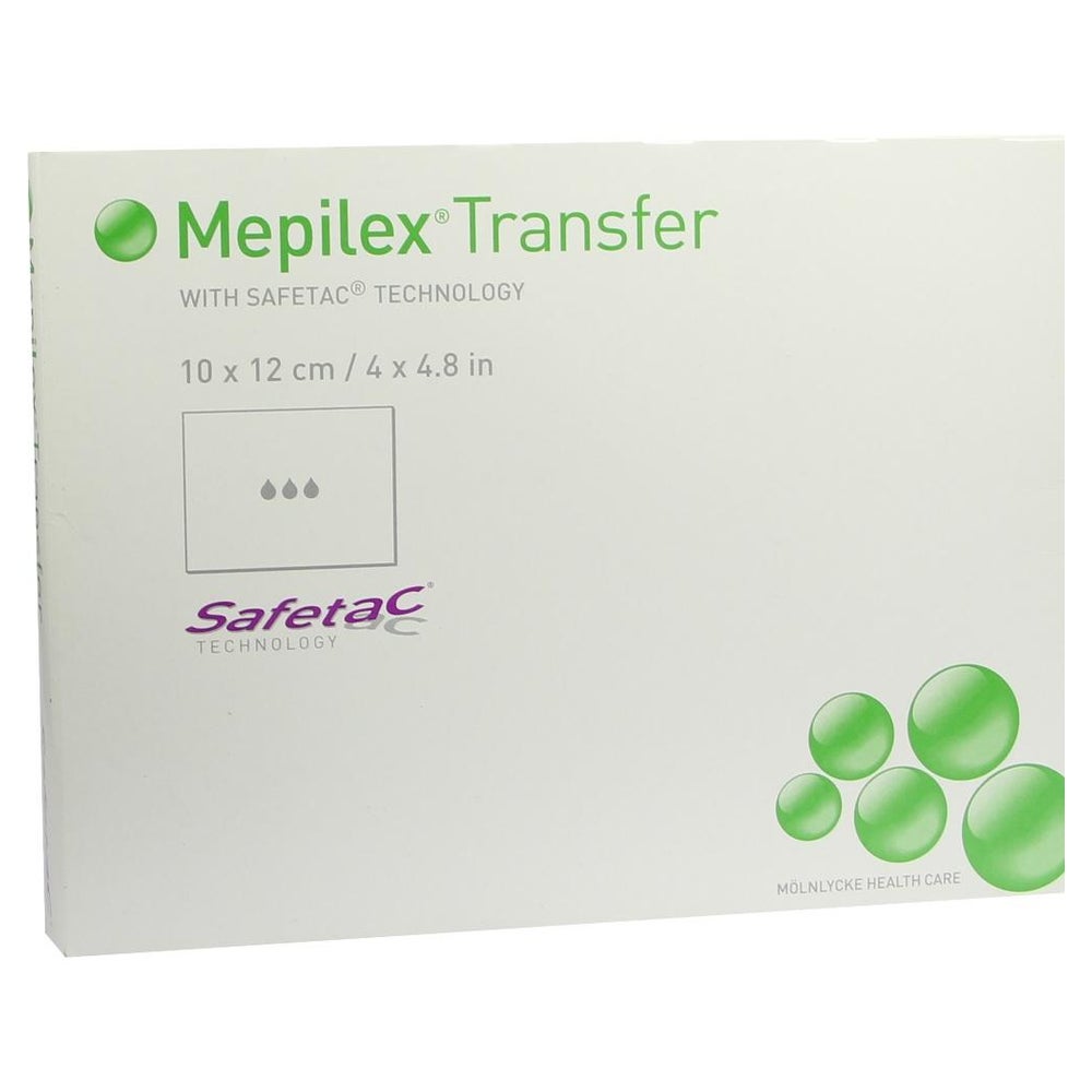 Mepilex Transfer Schaumverband 10x12 cm 5 St