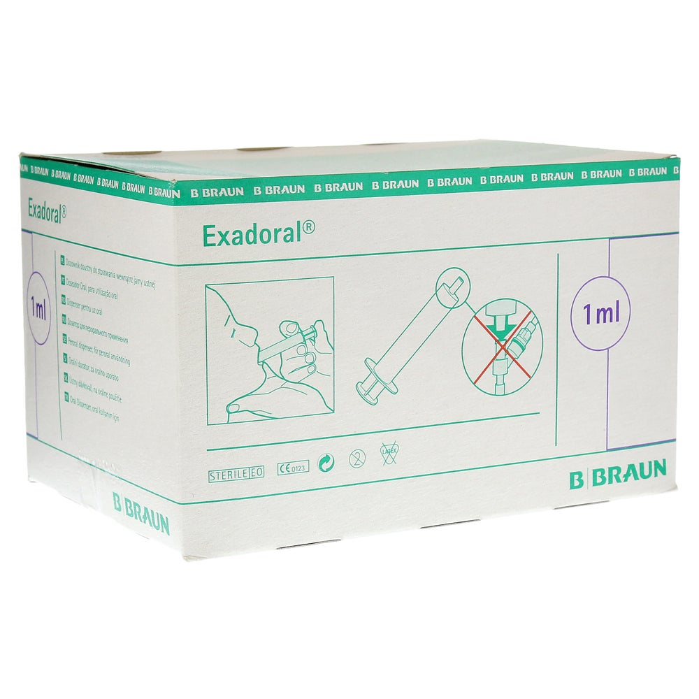Exadoral B.braun Orale Spritze 1 ml 100 St