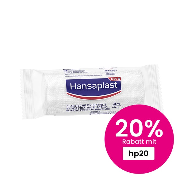Hansaplast Elastische Fixierb.gekreppt 8 1 St