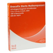Dracofix PEEL Kompressen steril 7,5x7,5cm 8fach 5X2 St