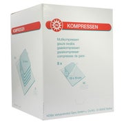 NOBA Kompresse steril 32-lagig 10 cm x 10 cm P5 8 Stück 8X5 St