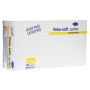 Produktabbildung: Hartmann Peha-soft syntex Vinyl Untersuchungshandschuhe weiß Gr. L 100 St