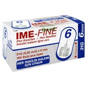 Ime-fine Universal Pen Kanüle 31 G 6 mm 100 St