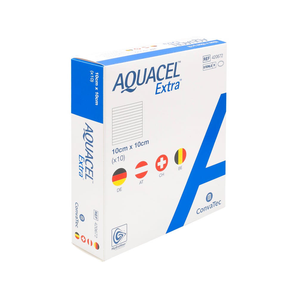Aquacel Extra 10x10 cm Verband 10 St