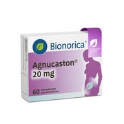 Produktabbildung: Agnucaston 20 mg – pflanzliches Arzneimittel bei PMS 60 St