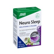 Produktabbildung: Neuro Sleep Melatonin 2-phasen Tabletten Salus 60 St