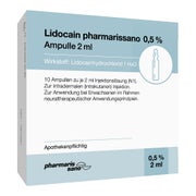 Lidocain Pharmarissano Ampulle 0.5% 2ml 10X2 ml