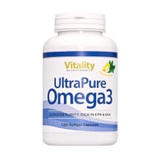 Produktabbildung: Ultrapure Omega 3 1000 mg mit 400 mg EPA + 300 mg DHA 120 St