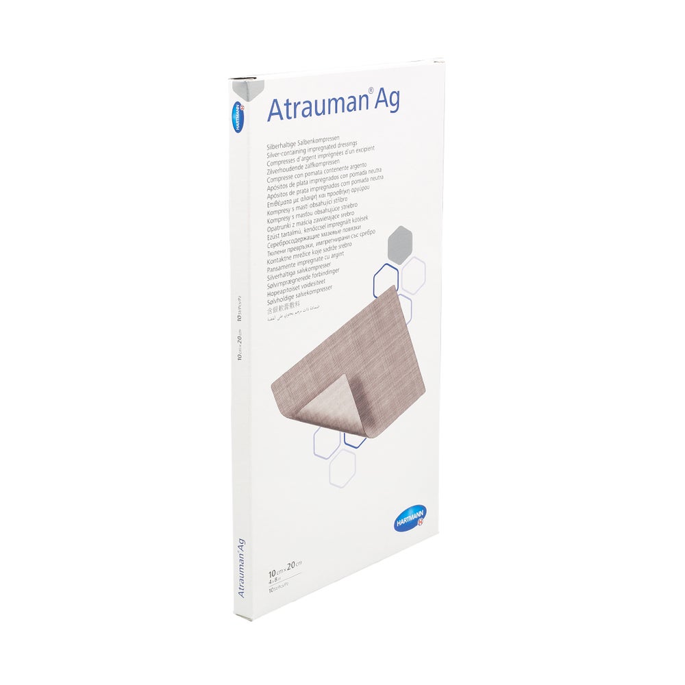 Atrauman Ag 10x20 cm steril Kompressen 10 St