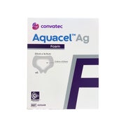 Aquacel Ag Foam adhäsiv Sakral 20x16,9 c 5 St