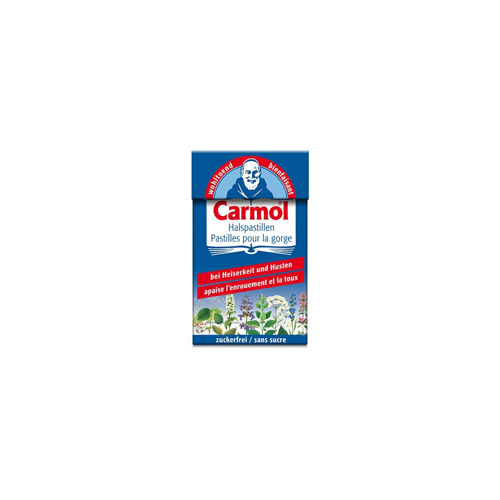 Carmol Halspastillen 45 g