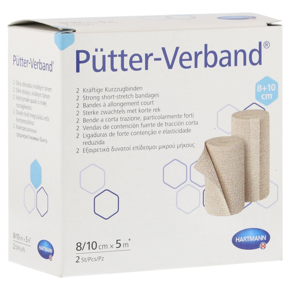 Pütter Verband 8/10 cmx5 m 2 St