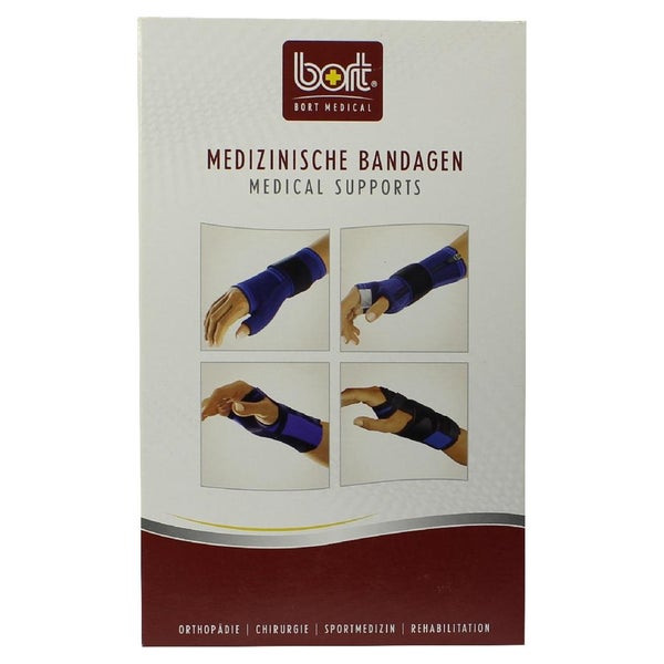 BORT Handgelenkstütze M.aluschiene re.XS 1 St