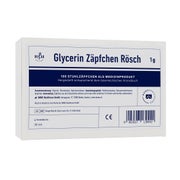 Glycerin Zäpfchen Rösch 1g 100 St