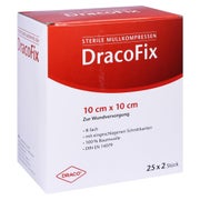 Dracofix PEEL Kompressen steril 10x10cm 8fach 25X2 St