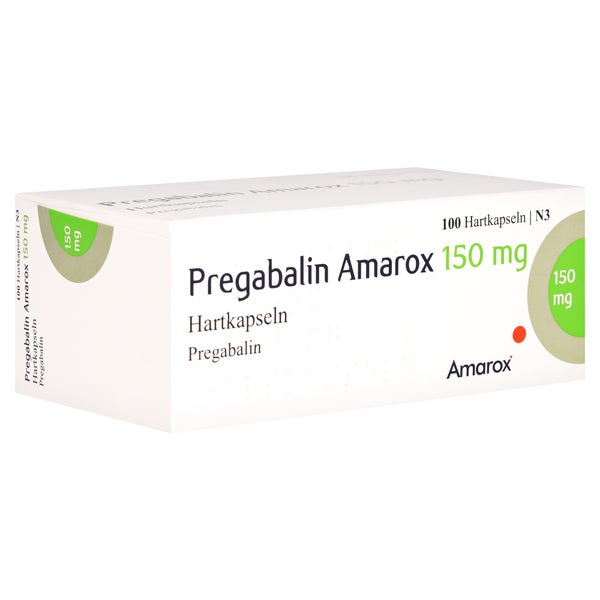 Pregabalin Amarox 150 mg Hartkapseln 100 St
