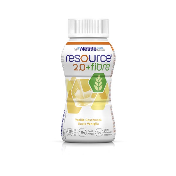 Resource 2.0 + fibre Vanille 4X200 ml