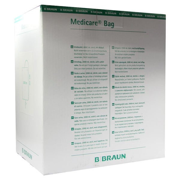 Medicare Bettbtl.steril 2 l m.90cm-Schla 10 St