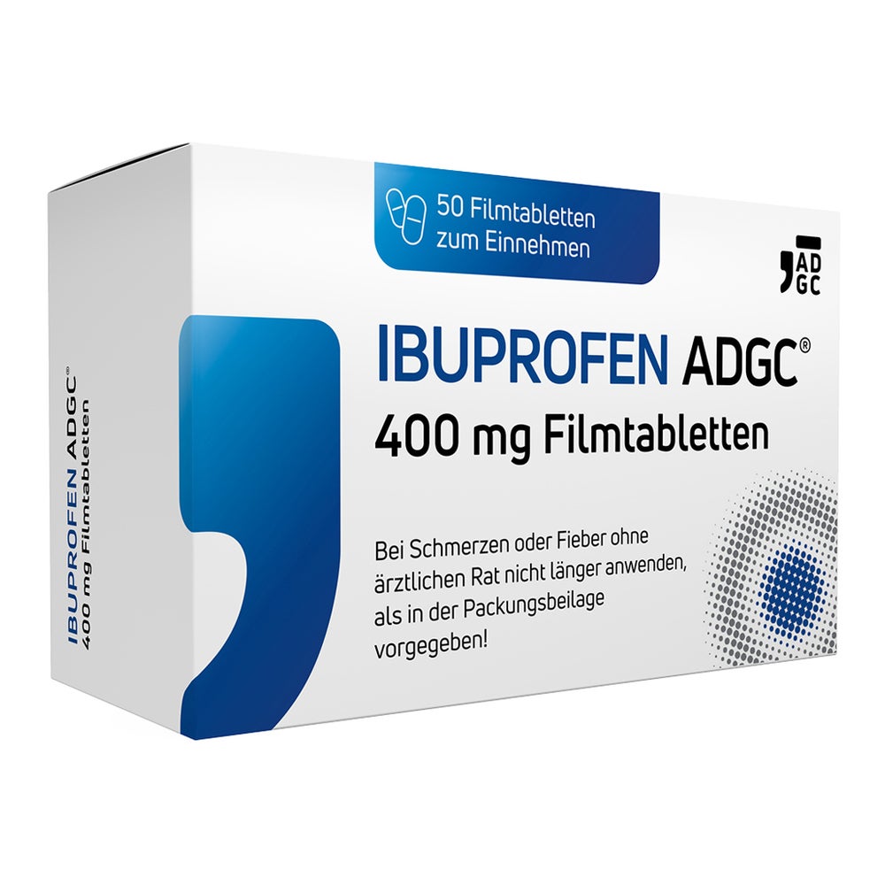 IBUPROFEN ADGC 400mg 50 St