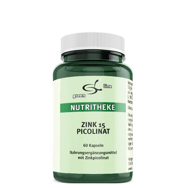 ZINK 15 Picolinat Kapseln mit 15 mg Zink 60 St