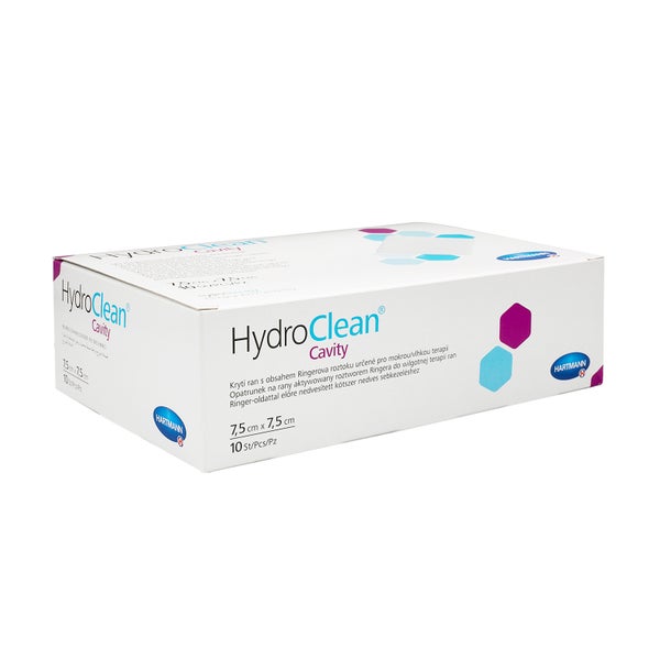 Hydroclean Cavity Kompressen 7,5x7,5 cm 10 St