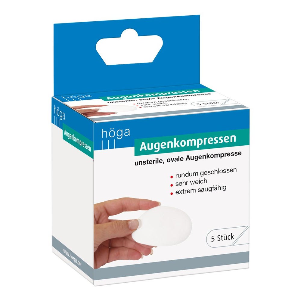 Augenkompressen 52x70 mm geschlossen 5 St