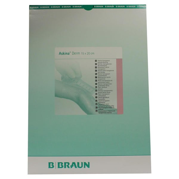 Askina Derm Transparentverb.15x20 cm ste 10 St