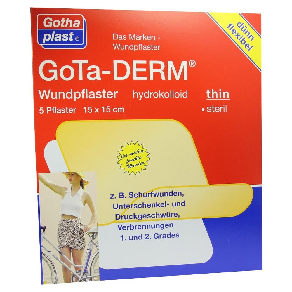 Gota-derm thin Hydrokoll.wundpfl.steril 5 St