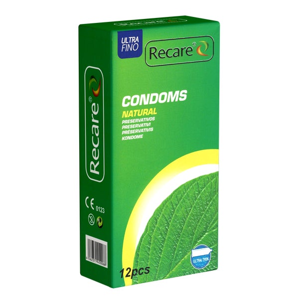 «Natural» besonders dünne Kondome mit 0.045mm Wandstärke (12 Kondome) 12 St