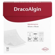 Dracoalgin 10x10 cm Alginatkompresse 10 St