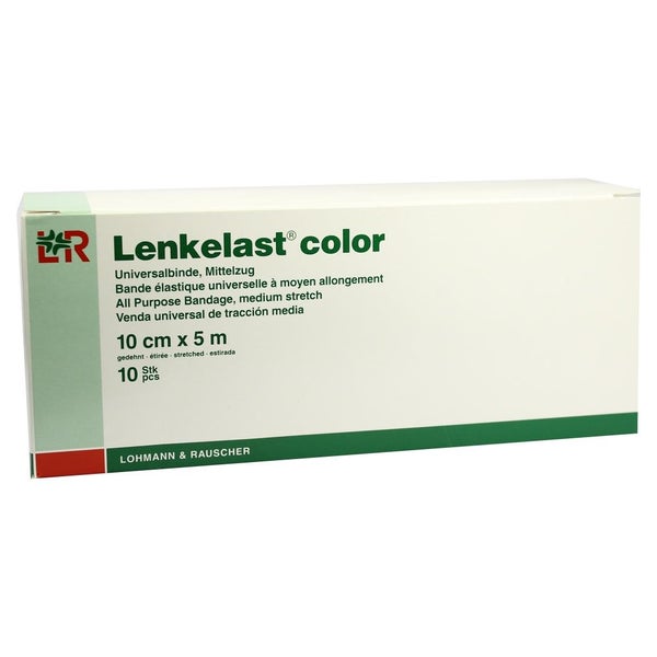 Lenkelast Color Mittelzugb.10 cmx5 m grü 10 St
