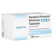 RAMIPRIL Piretanid Winthrop 5 mg/6 mg Tabletten 98 St