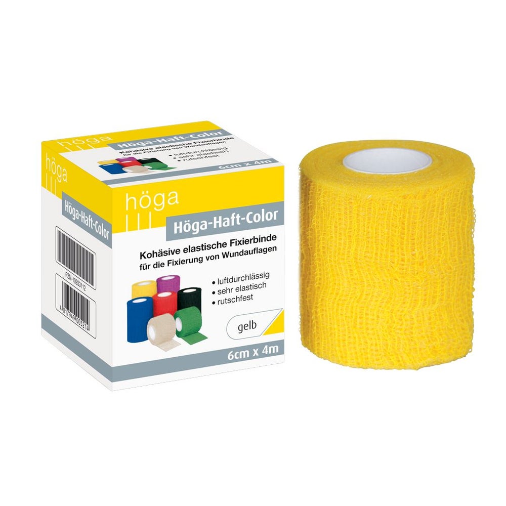 Höga-haft Color Fixierb.6 cmx4 m gelb 1 St