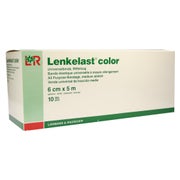 Lenkelast Color Mittelzugb.6 cmx5 m rot 10 St