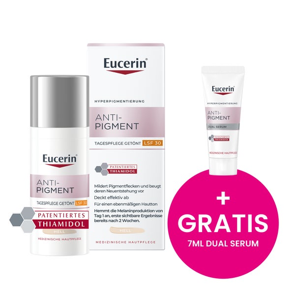 Eucerin Anti-pigment Tag getönt hell LSF 50 ml