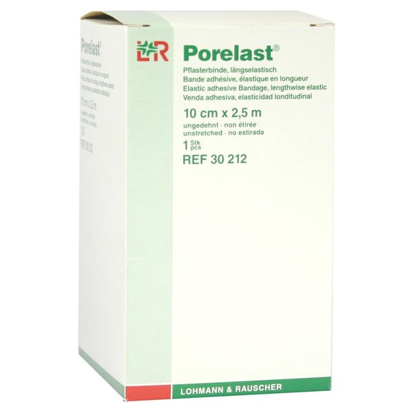 Porelast Pflasterbinde 10 cmx2,5 m 1 St