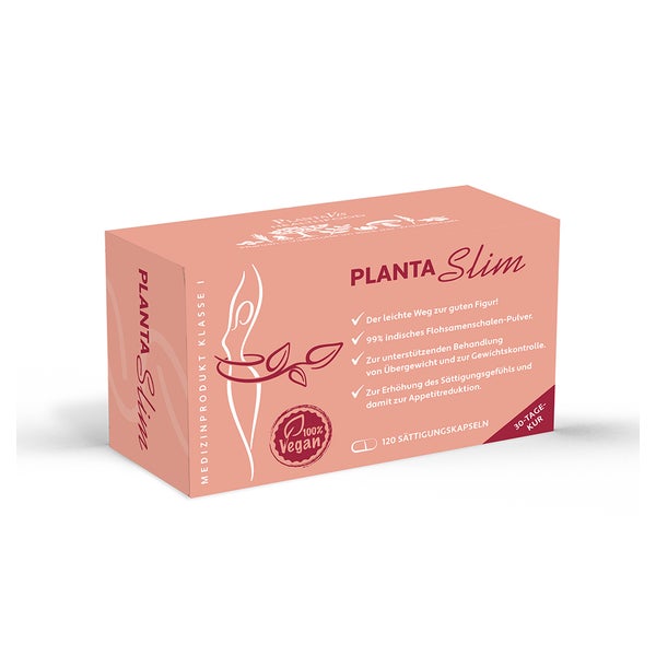 Planta SLIM 99% ind.Flohsamenschalenplv. 120 St