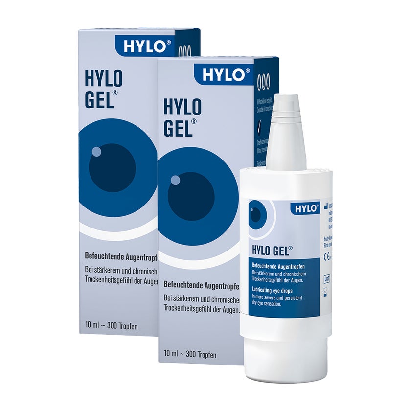 Hylo Gel Augentropfen 2X10 ml