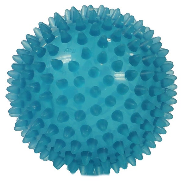 Igelball 10 cm blau transparent 1 St
