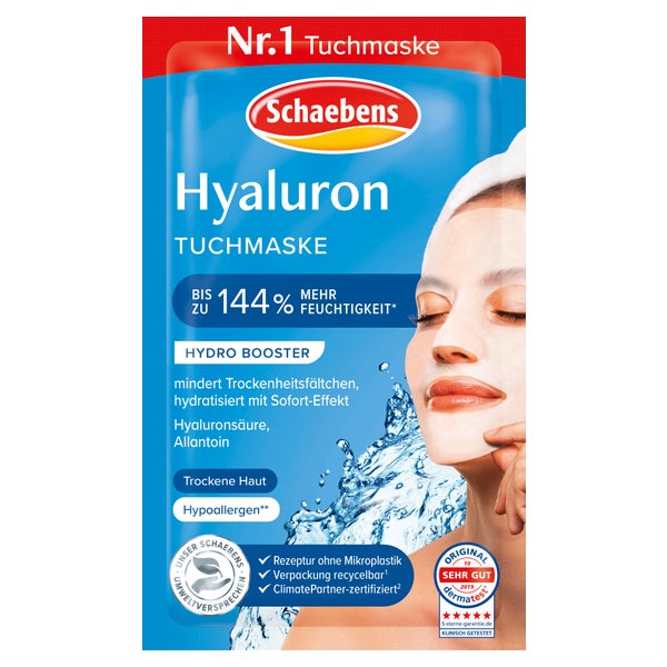 Schaebens Hyaluron Tuchmaske 1 St