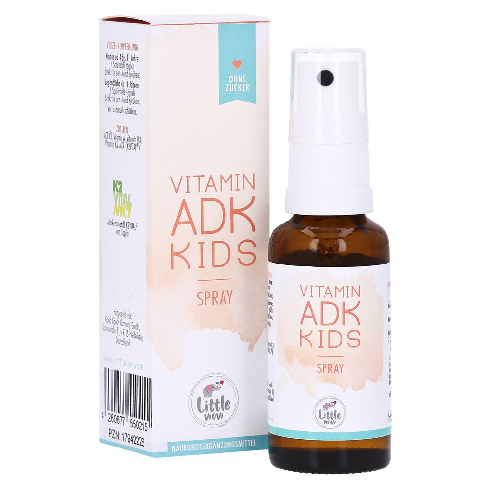 Little Wow Vitamin ADK Kids D3 K2 A Kind 25 ml
