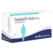 Tadalafil beta 5 mg Filmtabletten 98 St