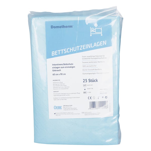 Domotherm Bettschutzeinlagen 60x90 cm 25 St